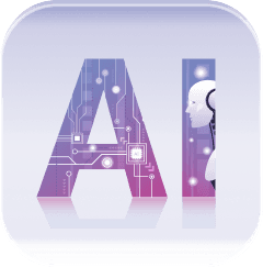 行业AI互动大模型图标